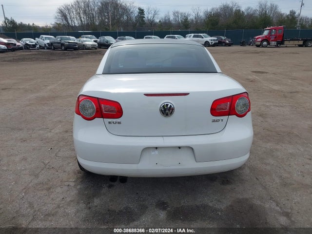 2010 VOLKSWAGEN EOS KOMFORT VIN: WVWBA7AH3AV012604