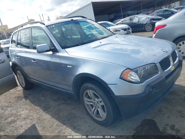 2005 BMW X3 3.0I VIN: WBXPA93455WD03784