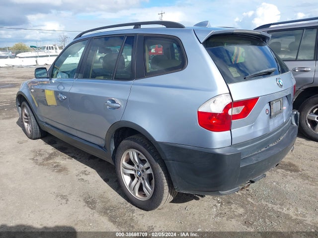 2005 BMW X3 3.0I VIN: WBXPA93455WD03784
