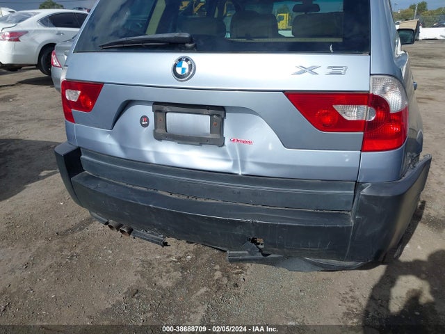 2005 BMW X3 3.0I VIN: WBXPA93455WD03784