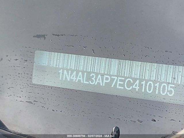 1N4AL3AP7EC410105 Nissan Altima 2.5 Sv