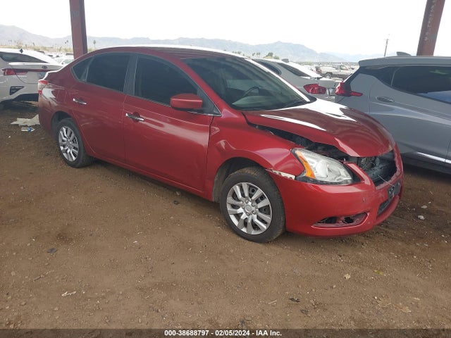 2015 NISSAN SENTRA FE+ S/S/SL/SR/SV VIN: 3N1AB7AP1FL658802