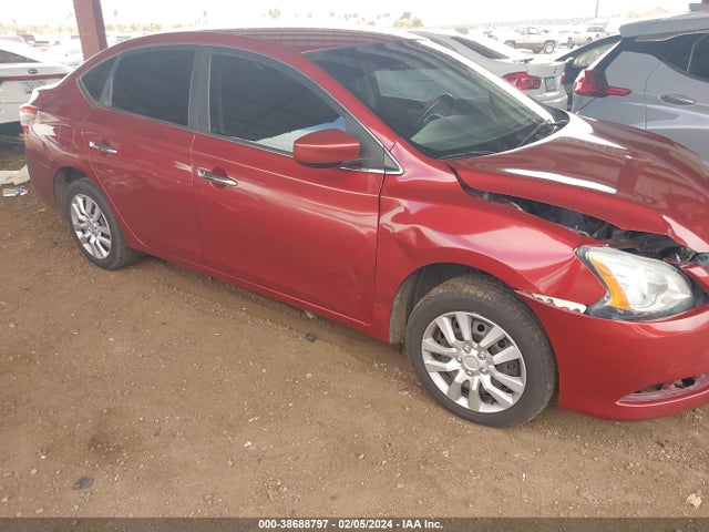 2015 NISSAN SENTRA FE+ S/S/SL/SR/SV VIN: 3N1AB7AP1FL658802