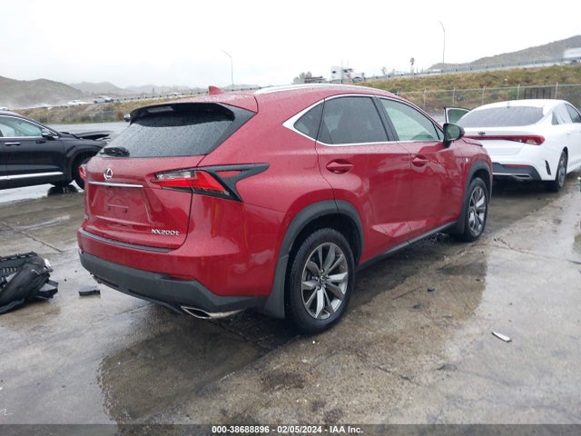 JTJYARBZ5F2004250 Lexus Nx 200t F Sport