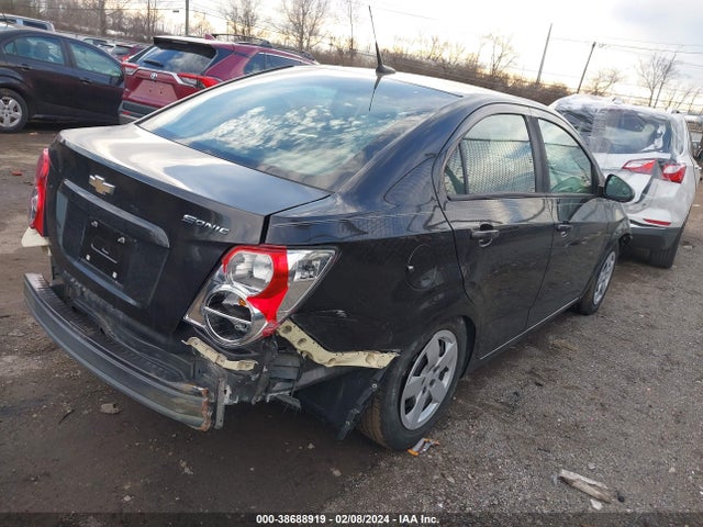 Chevrolet Sonic Ls Auto 2014 1G1JA5SH8E4206662 Image 4