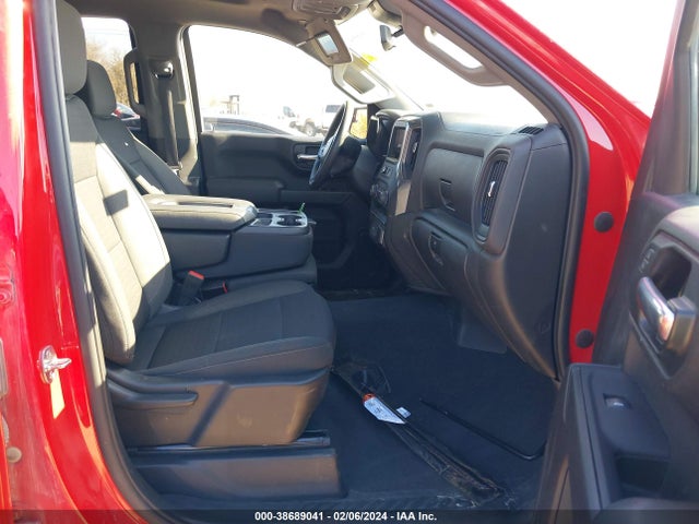 2022 CHEVROLET SILVERADO 1500 4WD SHORT BED CUSTOM VIN: 3GCPDBEK4NG520052
