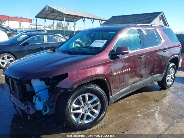 Chevrolet Traverse 1lt 2019 1GNEVGKW5KJ185880 Image 2