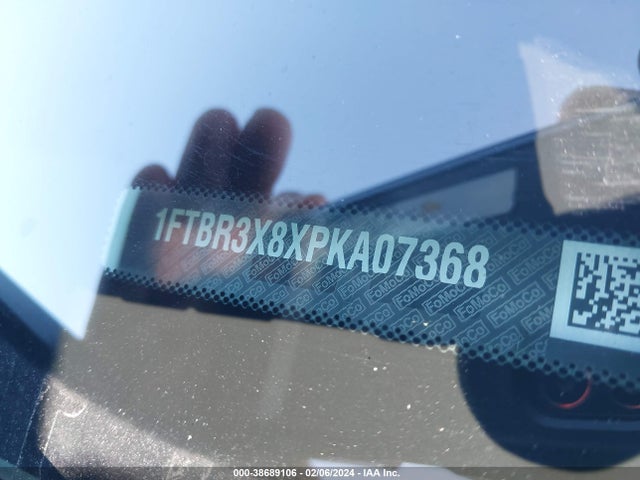 2023 Ford Transit-250 Cargo Van მანქანა იყიდება აუქციონზე, vin: 1FTBR3X8XPKA07368, აუქციონის ნომერი: 38689106