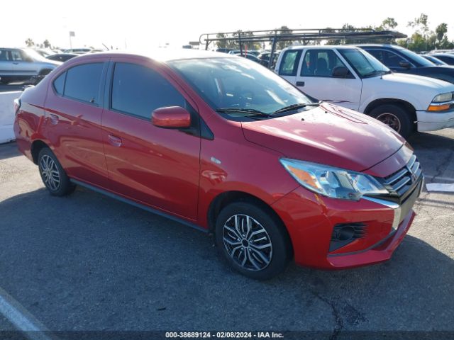 Auction sale of the 2022 Mitsubishi Mirage G4 Es, vin: ML32FUFJ2NHF03591, lot number: 38689124