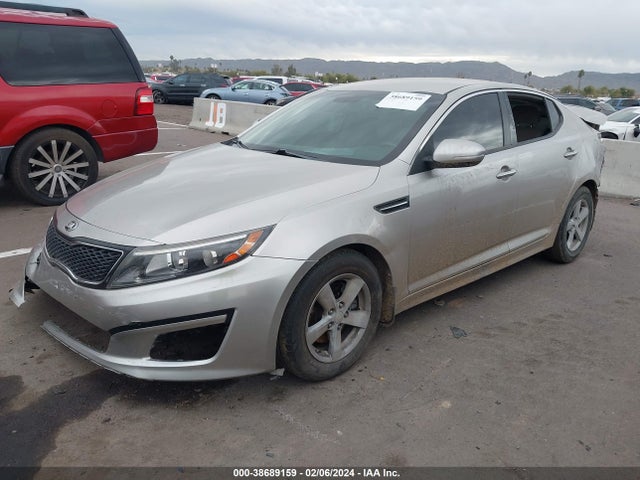 KIA Optima Lx 2014 KNAGM4A72E5499316 Image 2