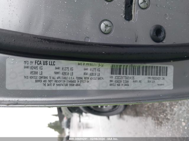 2016 DODGE CHALLENGER 2C3CDZBT7GH214135 Photo 8