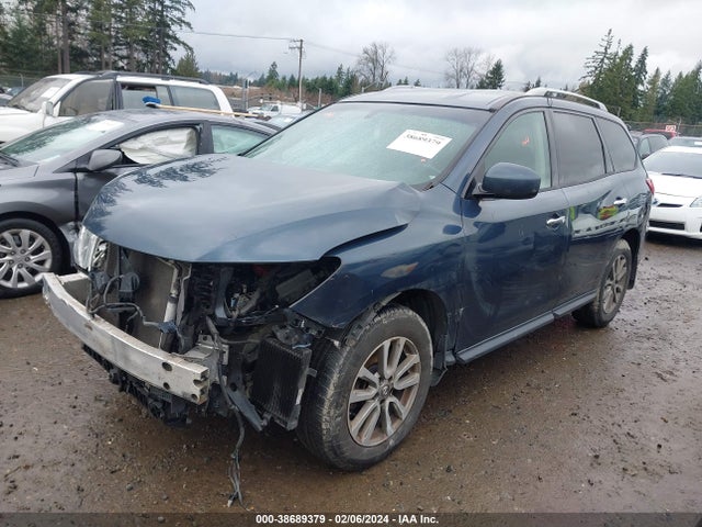 Nissan Pathfinder Sv 2014 5N1AR2MM9EC734267 Image 2