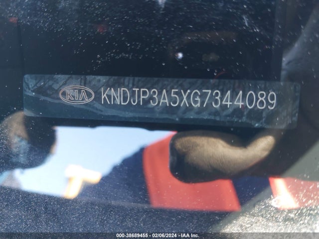 KIA SOUL + 2016 KNDJP3A5XG7344089 Image 9