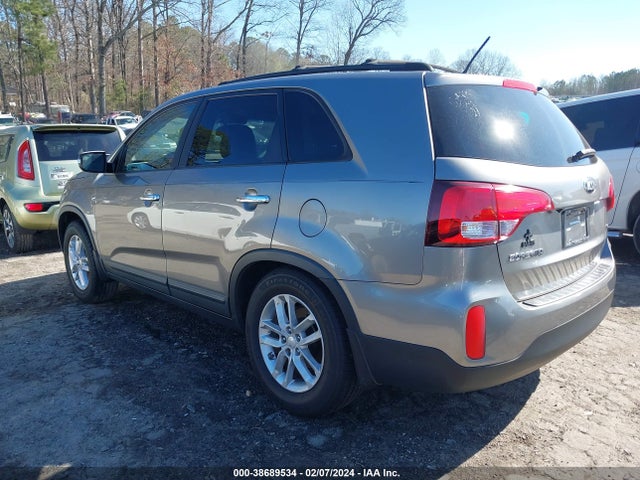 KIA SORENTO LX 2014 5XYKT3A63EG533465 Image 3