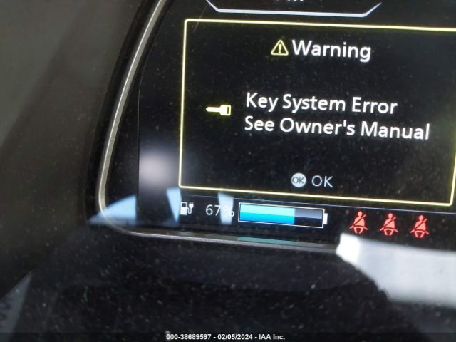 1N4AZ1BV8PC560761 Nissan Leaf S 40 Kwh