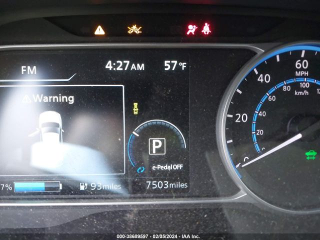 1N4AZ1BV8PC560761 Nissan Leaf S 40 Kwh