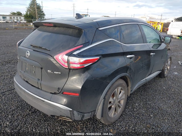 Nissan MURANO SL 2017 5N1AZ2MH7HN103545 Image 4
