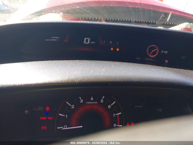2013 HONDA CIVIC SI VIN: 2HGFB6E51DH709373