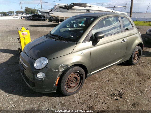 2012 FIAT 500 3C3CFFAR0CT381128 Photo 1