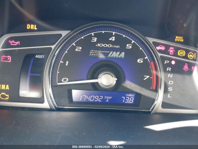2006 HONDA CIVIC HYBRID VIN: JHMFA36296S022527
