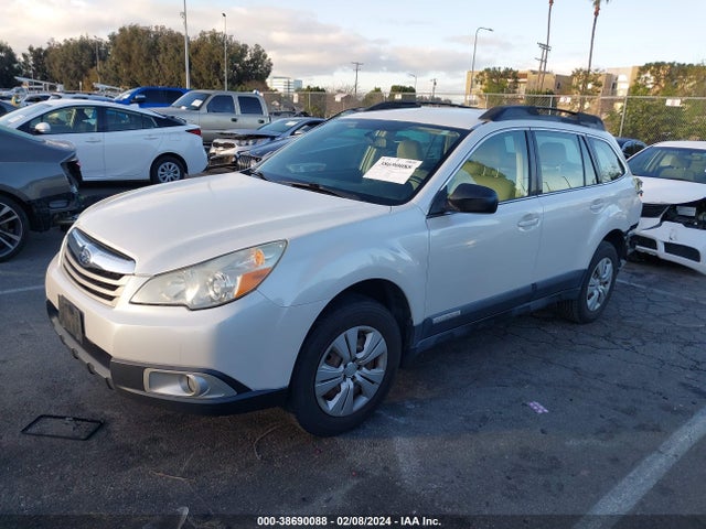 2011 SUBARU OUTBACK 2.5I VIN: 4S4BRBACXB3396258