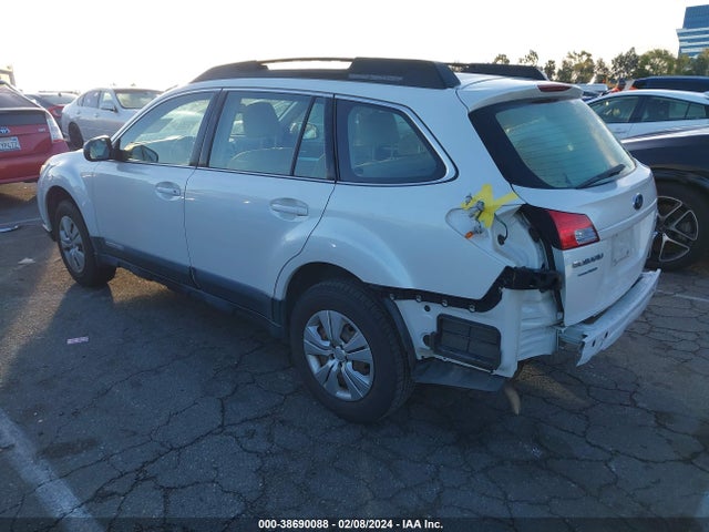 2011 SUBARU OUTBACK 2.5I VIN: 4S4BRBACXB3396258