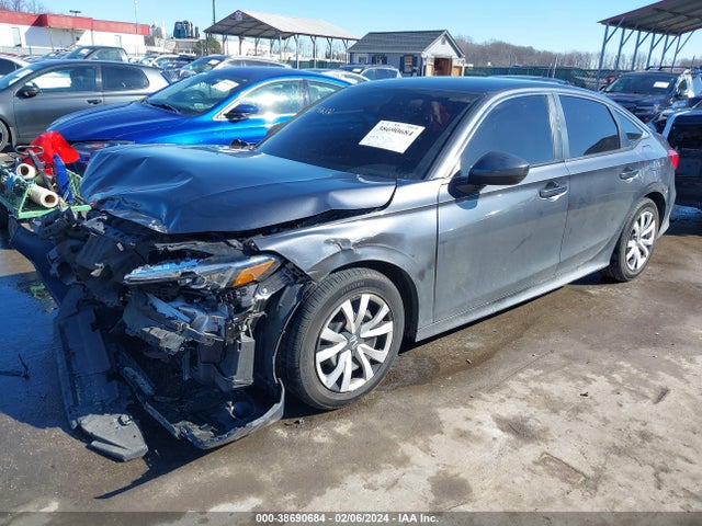 Honda Civic Lx 2022 2HGFE2F20NH542428 Image 2