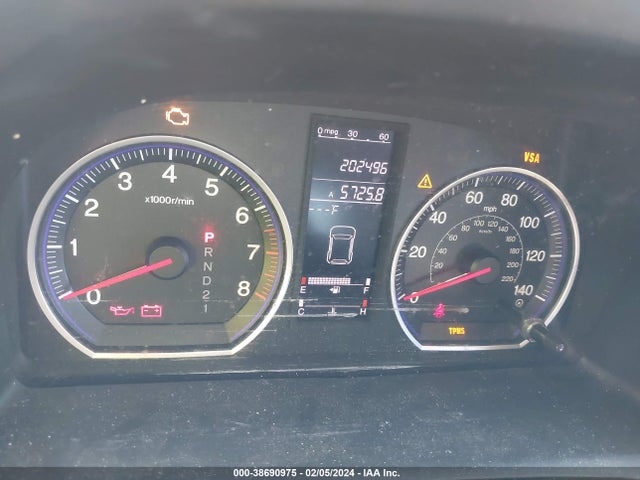 2009 HONDA CR-V EX-L VIN: JHLRE48729C001456