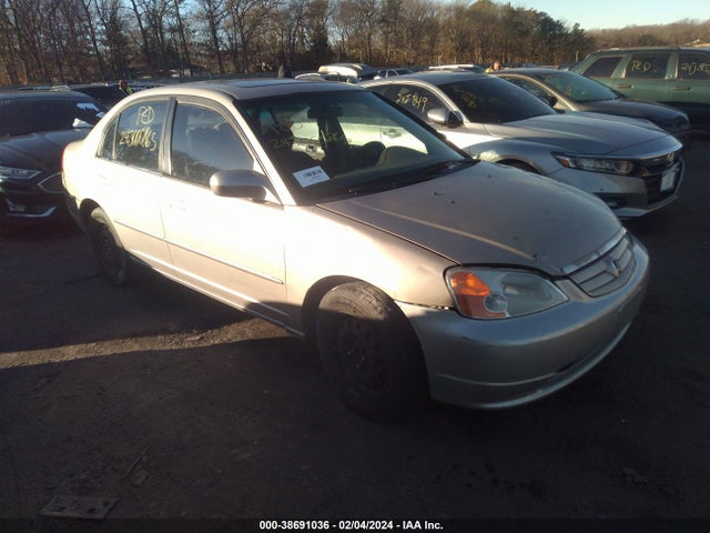 2002 HONDA CIVIC EX VIN: 2HGES26792H573298