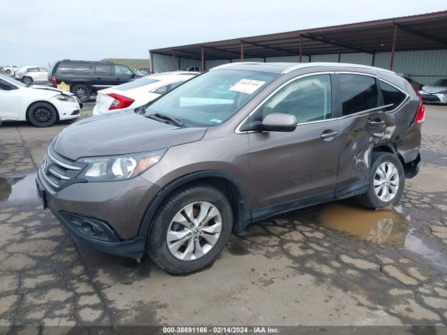 Honda Cr-v Ex-l 2014 2HKRM3H76EH512371 Image 2