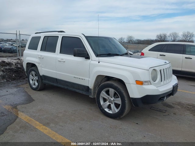2012 JEEP PATRIOT SPORT VIN: 1C4NJRBB4CD657743