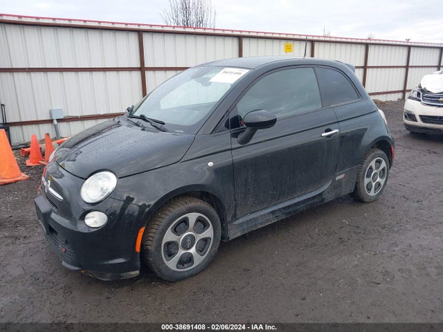 2013 FIAT 500E 3C3CFFGE9DT714139 Photo 1