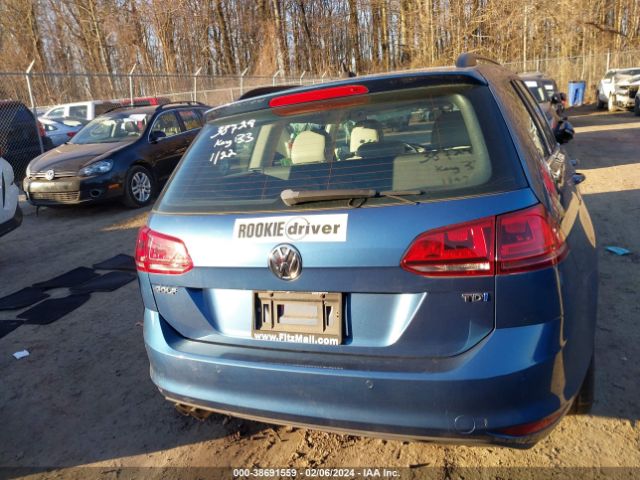 3VWCA7AU6FM512014 Volkswagen Golf Sportwagen Tdi S 4-door