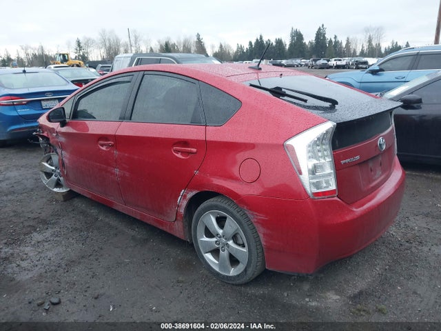 2011 TOYOTA PRIUS FIVE VIN: JTDKN3DU6B1390429