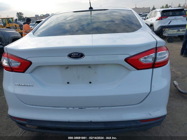 2013 FORD FUSION S VIN: 3FA6P0G71DR194364