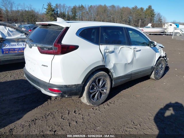 2022 HONDA CR-V AWD EX VIN: 2HKRW2H51NH600666