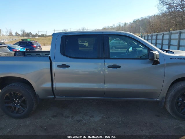 2023 CHEVROLET SILVERADO 1500 4WD SHORT BED CUSTOM VIN: 1GCPDBEK7PZ322620