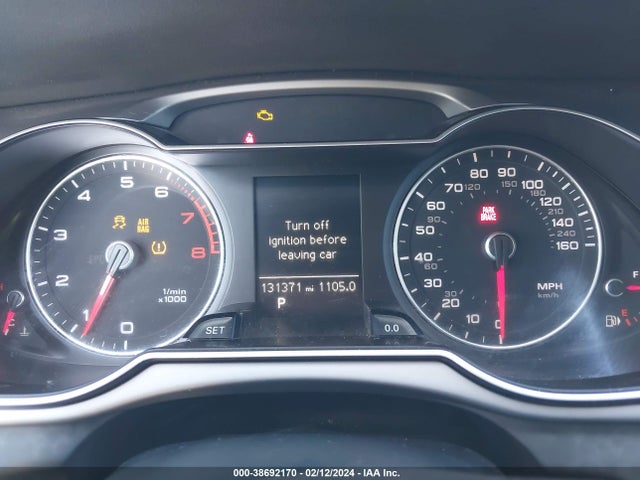 2013 AUDI A4 2.0T PREMIUM VIN: WAUEFAFL8DN024869