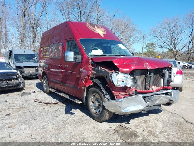 Nissan Nv Cargo Nv3500 Hd Sl High Roof V8 2021 1N6AF0LY8MN804055 главное изображение