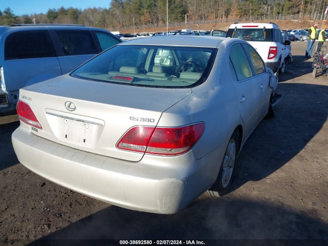 2006 LEXUS ES 330 VIN: JTHBA30G165175761