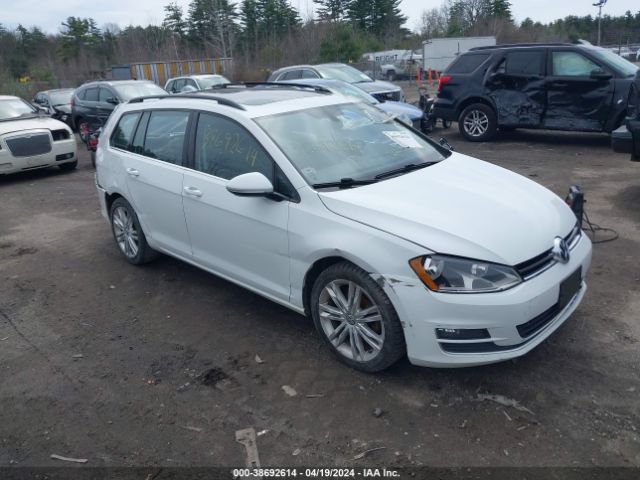 Продажа на аукционе авто 2015 Volkswagen Golf Sportwagen Tdi Se 4-door, vin: 3VWFA7AU1FM513536, номер лота: 38692614