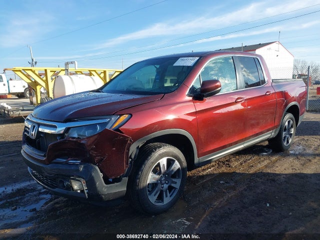 Honda Ridgeline Rtl 2018 5FPYK3F56JB003996 Image 2