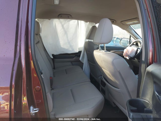 Honda Ridgeline Rtl 2018 5FPYK3F56JB003996 Image 8