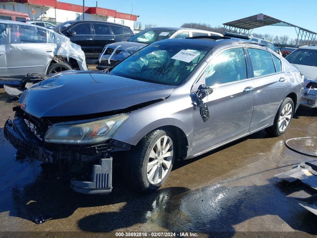 Honda Accord Ex-l V-6 2015 1HGCR3F80FA038236 Image 2