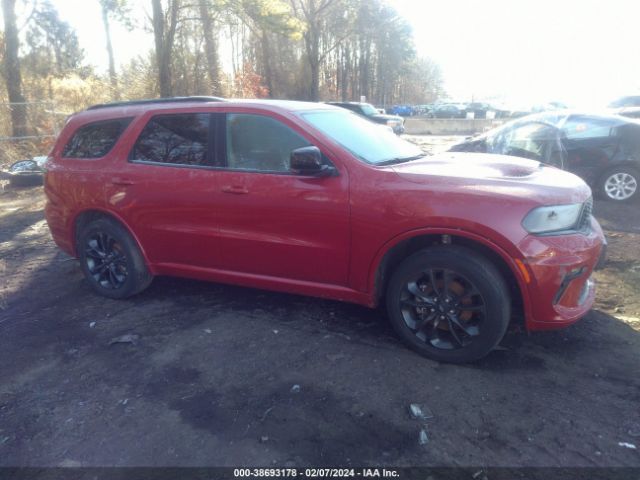 1C4RDJDG7MC751013 Dodge Durango Gt Plus Awd