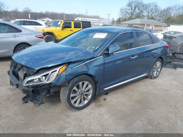 Hyundai Sonata Limited 2017 5NPE34AF8HH587523 Image 2