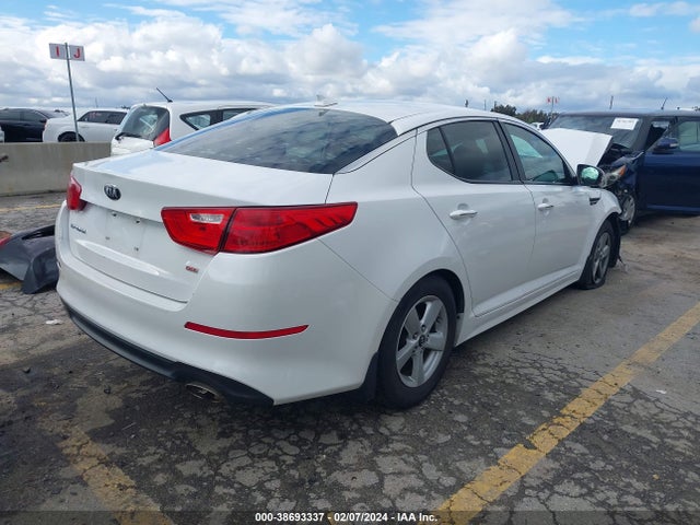 KIA Optima Lx 2015 5XXGM4A71FG378499 Image 4