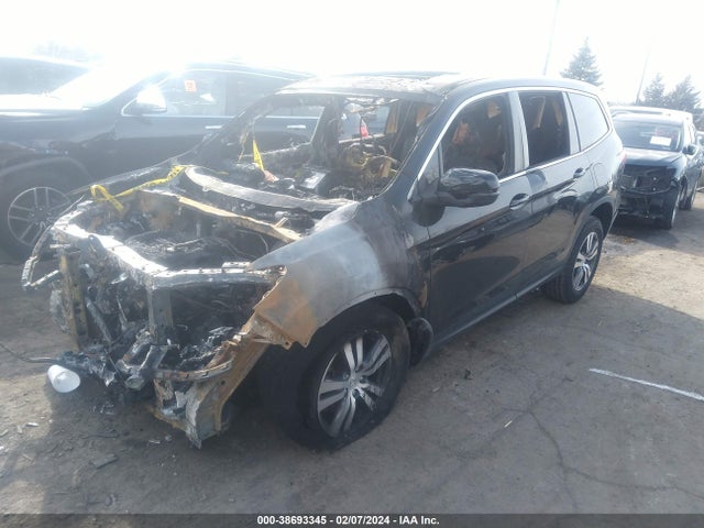 Honda Pilot Ex-l 2017 5FNYF6H77HB076205 Image 2