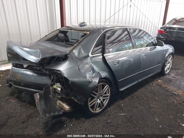 2004 AUDI A4 3.0 VIN: WAULT68E24A174978