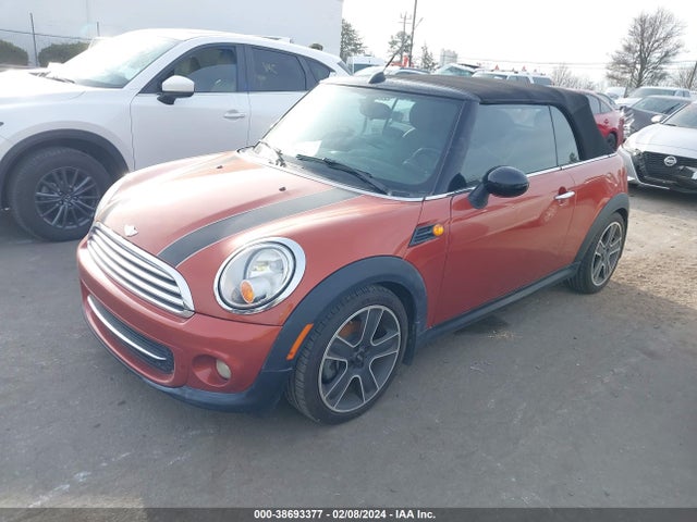 2014 MINI CONVERTIBLE WMWZN3C57ET266412 Photo 1